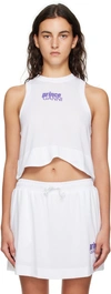 Ganni White Prince Edition Tank Top In 151 Bright White