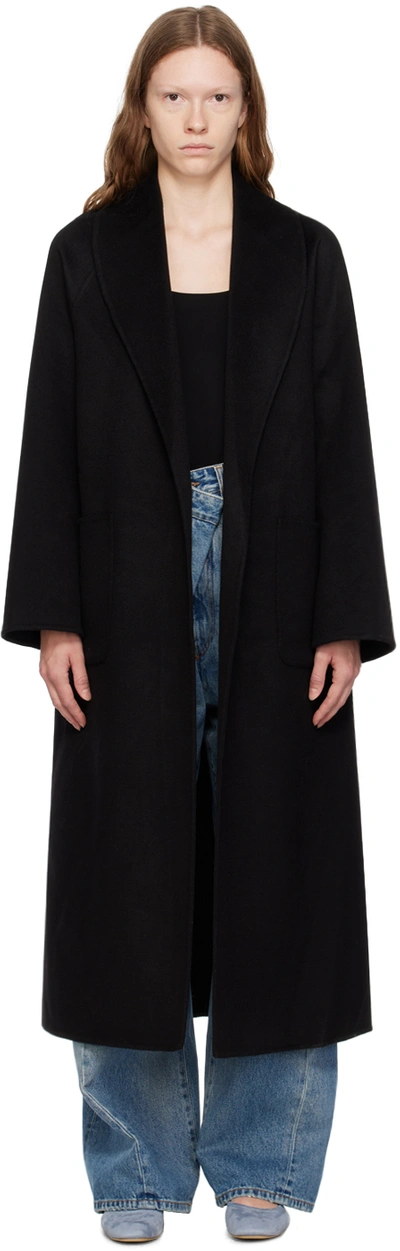 Stand Studio Black Claudine Coat In 89900 Black