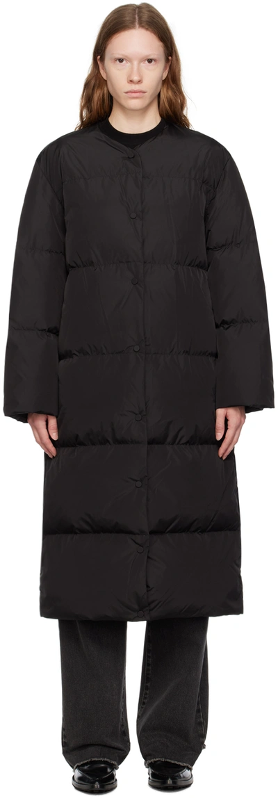 Stand Studio Black Valerie Down Coat