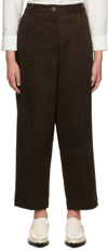 CORDERA BROWN SEAM TROUSERS