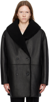 Loulou Studio Black Namo Shearling Jacket
