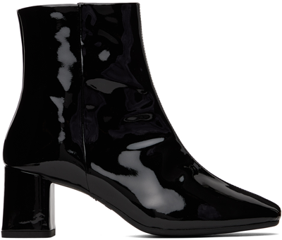 Repetto Black Phoebe Boots In 410 Noir