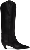 KHAITE BLACK 'THE DALLAS' BOOTS