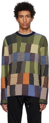 PAUL SMITH MULTICOLOR CREWNECK SWEATER