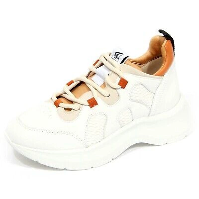 Hogan H4248 Sneaker Donna  H585 Woman Shoes In Bianco