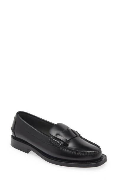 Hereu Sineu Leather Loafers In Black