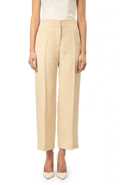 Interior The Moby Corduroy Wide-leg Trousers In Oat