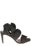 RED VALENTINO REDVALENTINO BOW DETAILED SANDALS