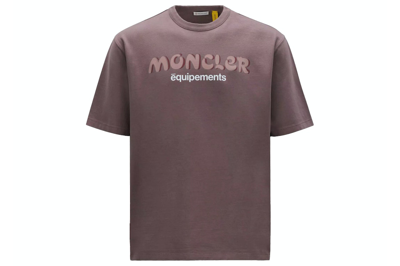 Pre-owned Moncler X Salehe Bembury Logo T-shirt Light Pink