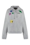 Dsquared2 Cool Patch-detail Hoodie In Grey