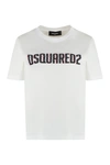 Dsquared2 Logo Print T-shirt In White
