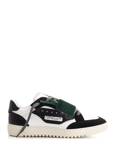 Off-white Panelled Low-top Sneakers In White