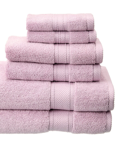 ESPALMA ESPALMA ZERO TWIST HOTEL 6PC BATH TOWEL SET