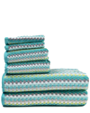 ESPALMA ESPALMA COLOR POP 6PC BATH TOWEL SET