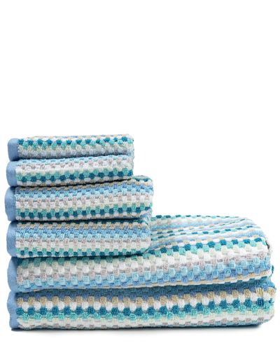 Espalma Color Pop 6pc Bath Towel Set - Ocean