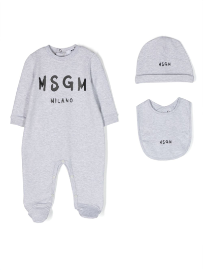 Outerstuff Newborn & Infant White/Heather Gray San Diego Padres Little Slugger Two-Pack Bodysuit Set