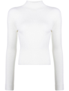 PATOU LONG-SLEEVE KNITTED TOP