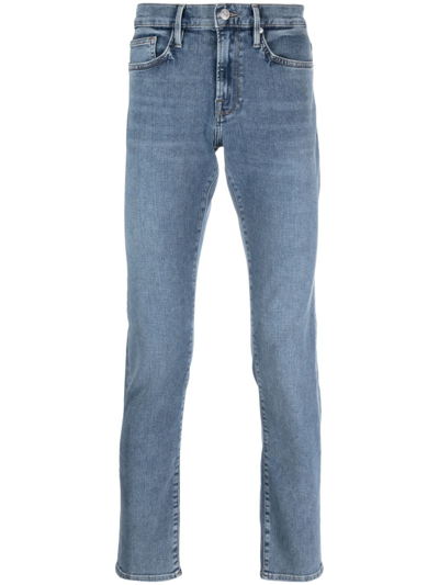 Frame L'homme Slim-fit Tapered Jeans In Blue