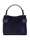 Brunello Cucinelli Monili Chain-embellished Tote Bag In Blue