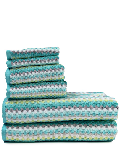 Espalma Color Pop 6pc Bath Towel Set - Aquarius