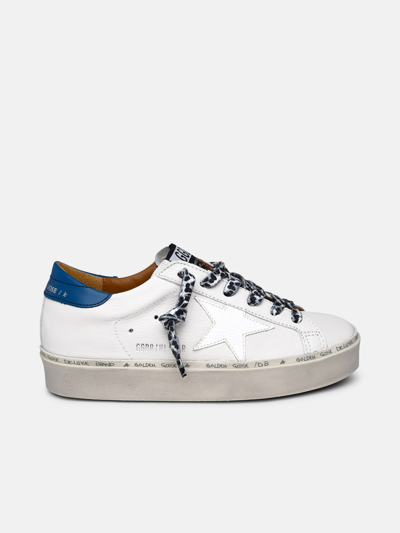 Golden Goose Hi-star White Leather Sneakers
