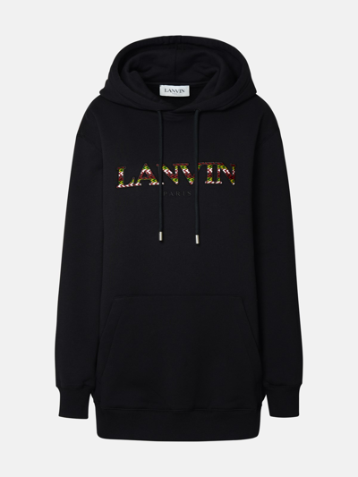 Lanvin Black Cotton Sweatshirt