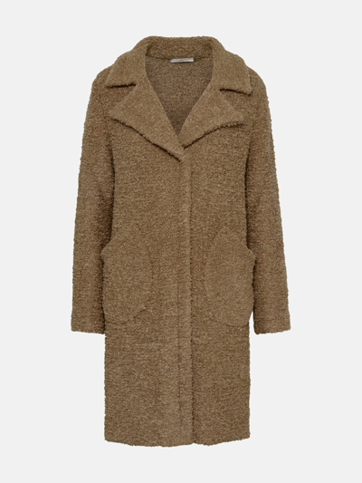 Charlott Beige Wool Coat