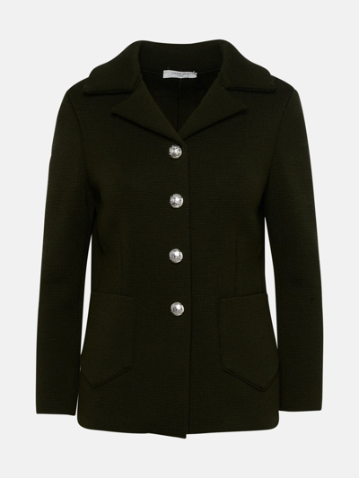 Charlott Green Wool Jacket