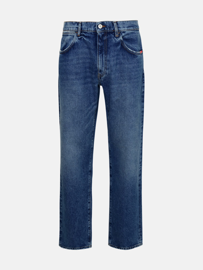 Amish Blue Cotton Jeans