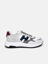 Hogan Multicolor Suede Blend Hyperlight Sneakers In Grey