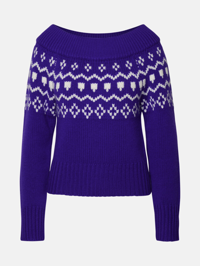 Lisa Yang Phila Sweater In Purple Cashmere In Violet