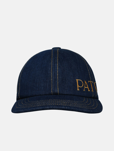 Patou Blue Cotton Cap