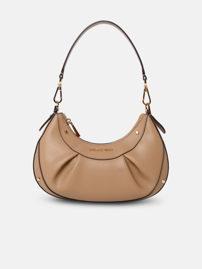 Michael Michael Kors Enzo Bag In Beige Leather
