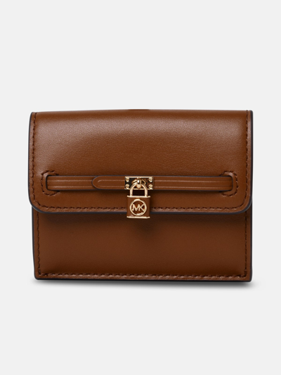 Michael Michael Kors Hamilton Legacy Brown Leather Cardholder