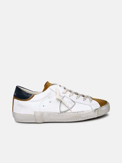 Philippe Model Prsx Sneakers In White Leather