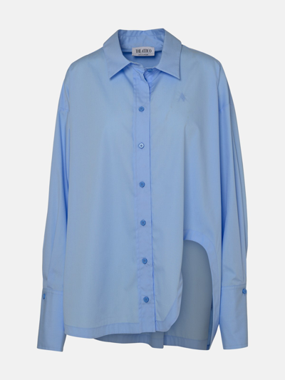 Attico Light Blue Cotton Shirt