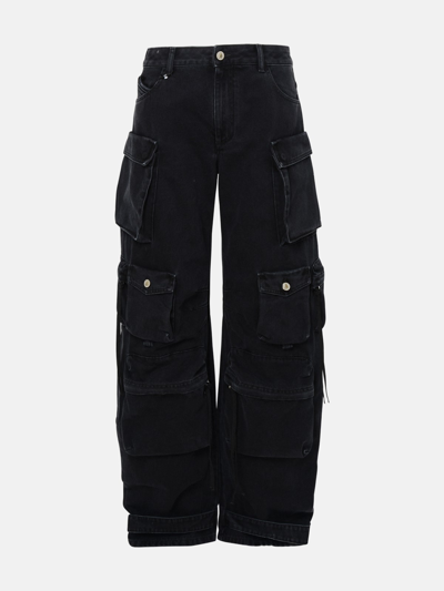 Attico Black Cotton Jeans