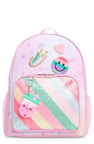 Hot Focus Kids' Rainbow Backpack In Multi