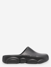 Moschino Synthetic Fibers Mules In Black