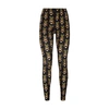 La Doublej Leggings In Scarab_black
