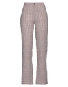 Mcq By Alexander Mcqueen Mcq Alexander Mcqueen Woman Pants Mauve Size Xl Linen, Cotton In Purple