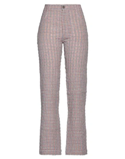 Mcq By Alexander Mcqueen Mcq Alexander Mcqueen Woman Pants Mauve Size Xl Linen, Cotton In Purple