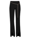 Sandro Woman Pants Black Size 8 Polyester, Viscose, Elastane In Black