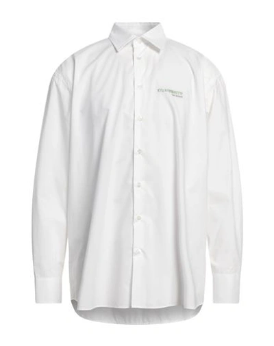 Raf Simons Man Shirt White Size 36 Cotton