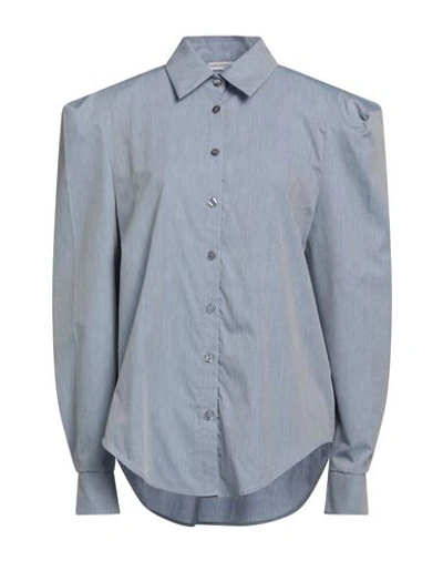 Maria Vittoria Paolillo Mvp Woman Shirt Light Blue Size 6 Cotton In Blue