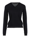 Aragona Woman Sweater Midnight Blue Size 8 Merino Wool