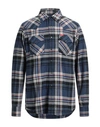 Holubar Man Shirt Blue Size Xxl Cotton In Blue