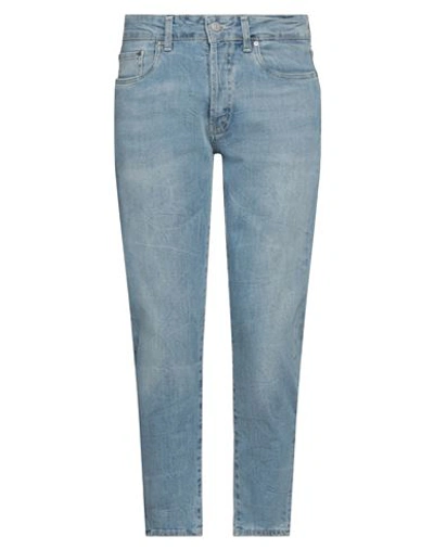 Liu •jo Man Man Jeans Blue Size 30 Cotton, Elastane