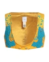 Patou Woman Top Yellow Size 6 Cotton, Wool, Viscose In Yellow