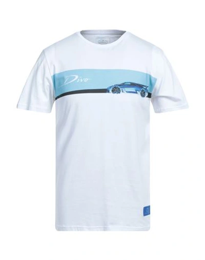 Bugatti Man T-shirt White Size S Cotton